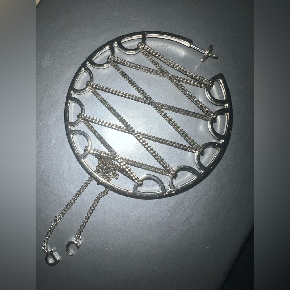 🥰🍡Dior platinum 925 signed limited edition earrings.. - Picture 5 of 9